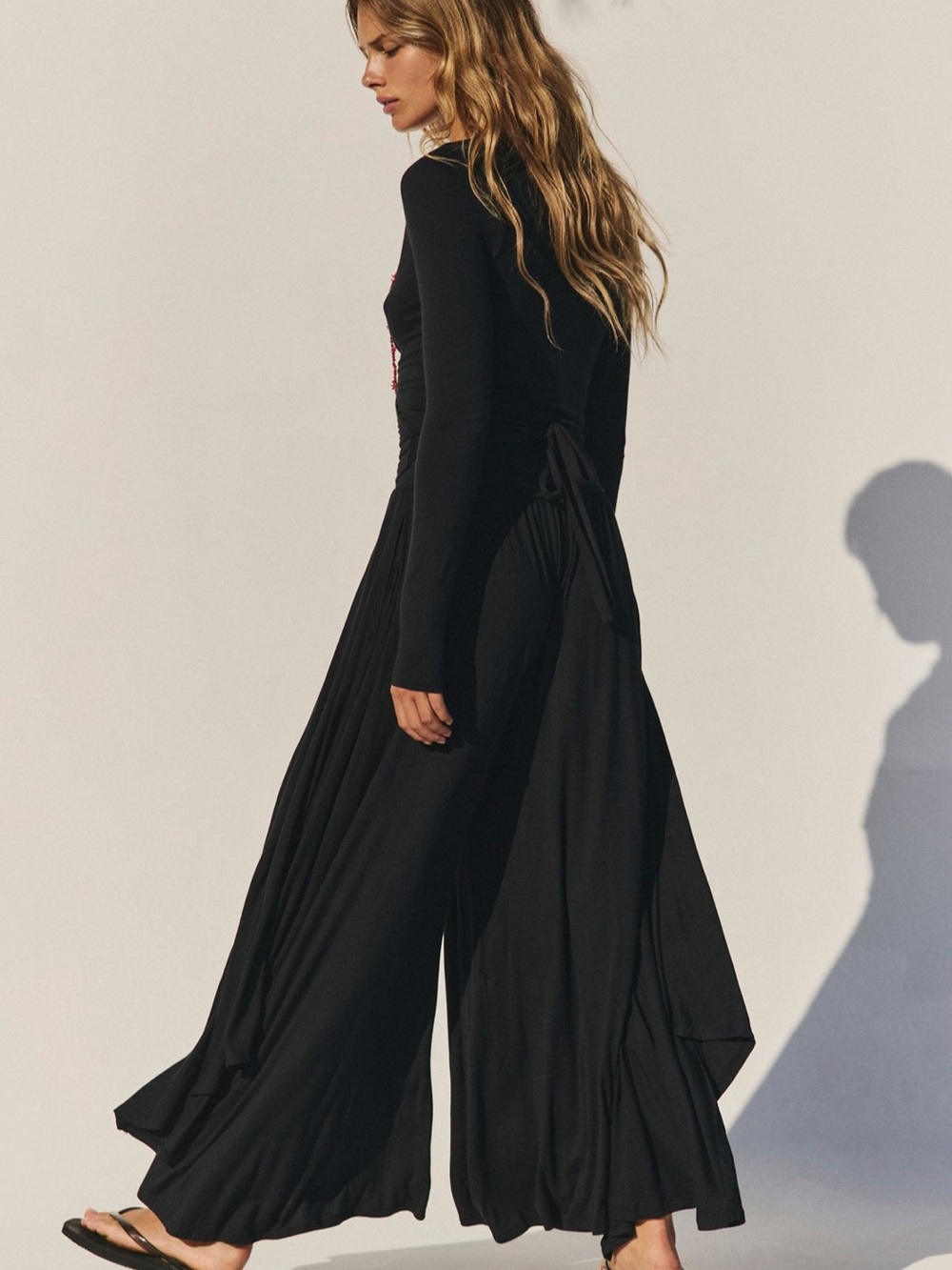 Free People NWT Maris Pant Set in Black SOLD OUT - Picture 2 of 11